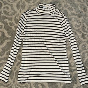 NWT Loft Striped Blouse